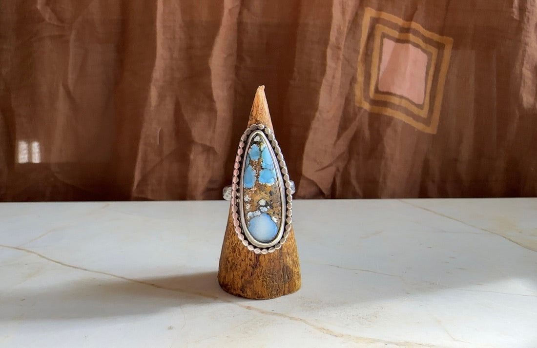 Lavender Hubei Hotsonite Ring